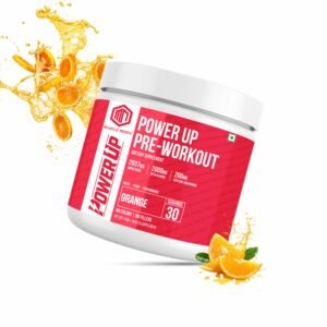 PowerUp Pre Workout – 165GM – Orange