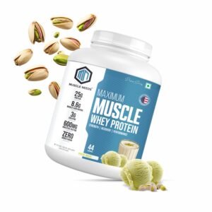 Muscle Needs Prime Series Maximum Muscle Whey Protein – 2KG – Pista Kulfi