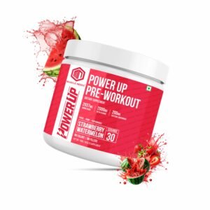 PowerUp Pre Workout – 165GM – Strawberry Watermelon